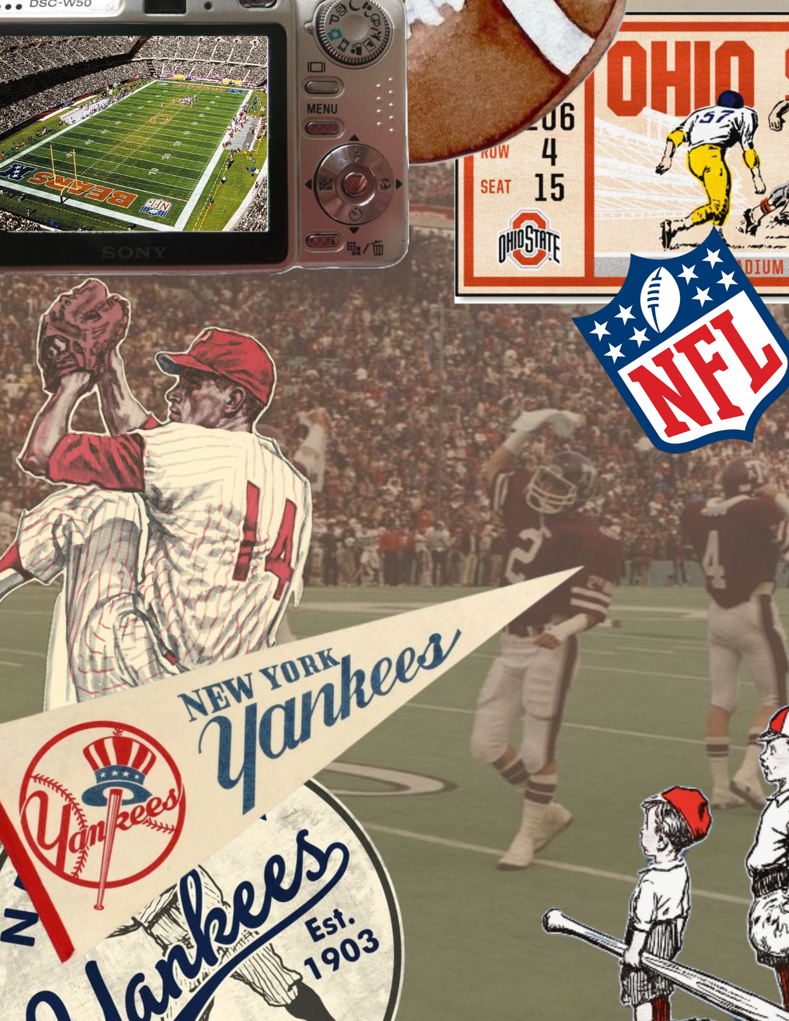 Vintage Sports Gear