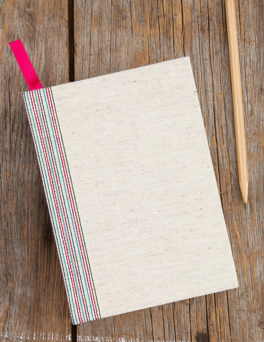 Natural life Embroidered 5 year Journal