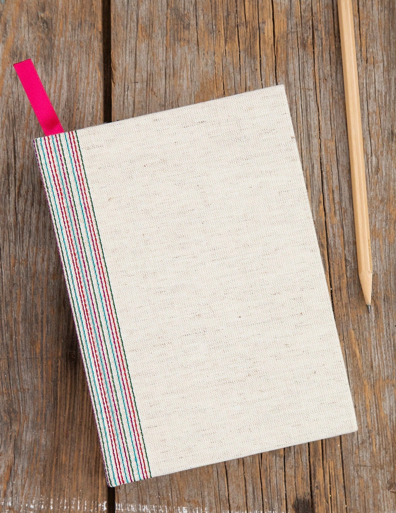 Natural life Embroidered 5 year Journal