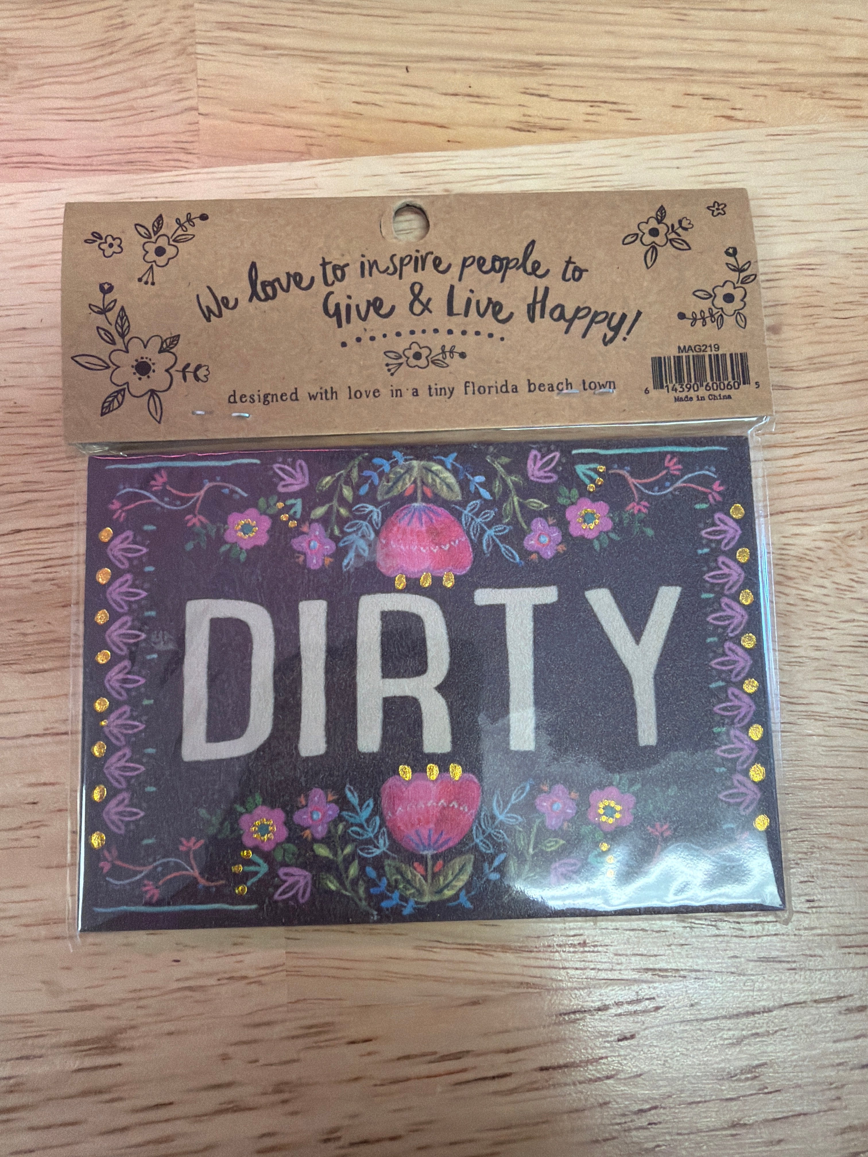 Clean & Dirty Dishwasher Magnet
