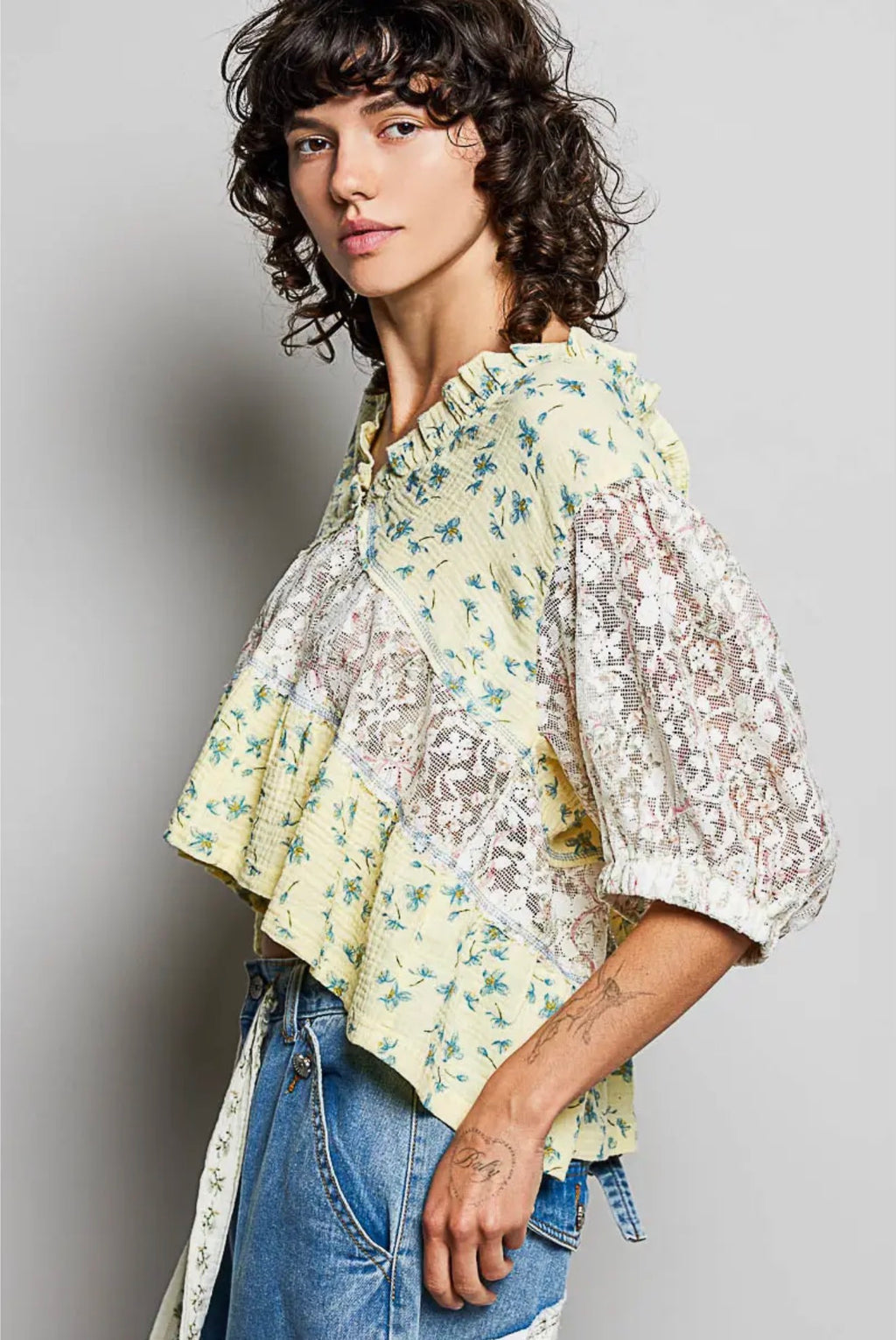 Daisy Dream Peasant Top
