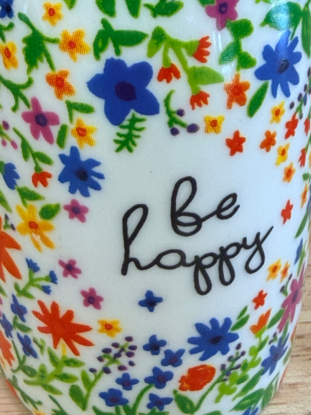 Be happy Vase