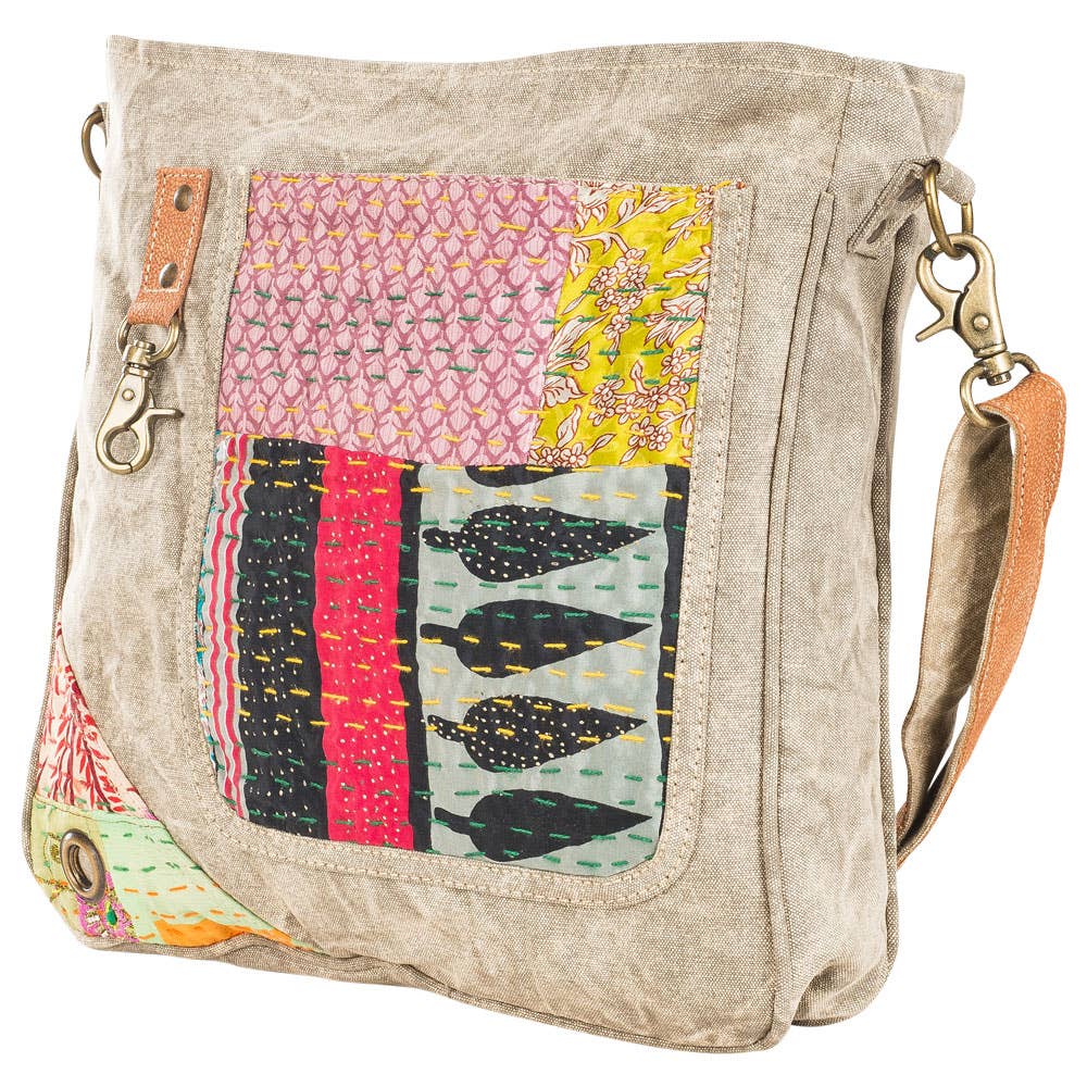 Recycled Kantha Shoulder Bag