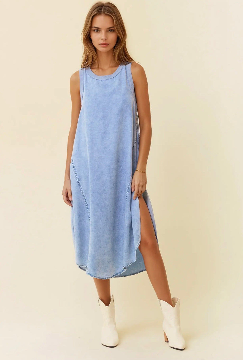 Denim dress