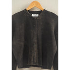Waffle Long Sleeve Button Down