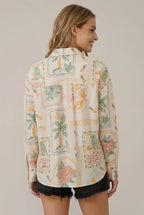 Paradise Button Down