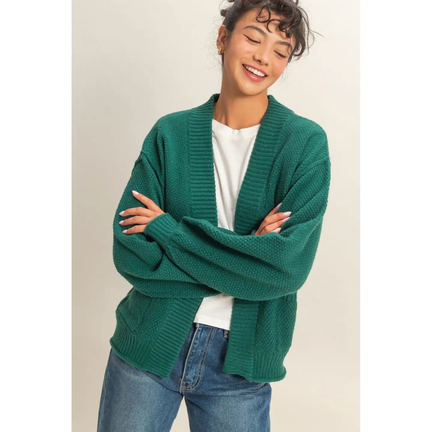 Oversized Knit Cardigan