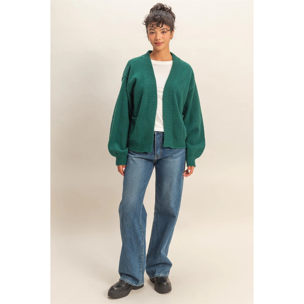 Oversized Knit Cardigan