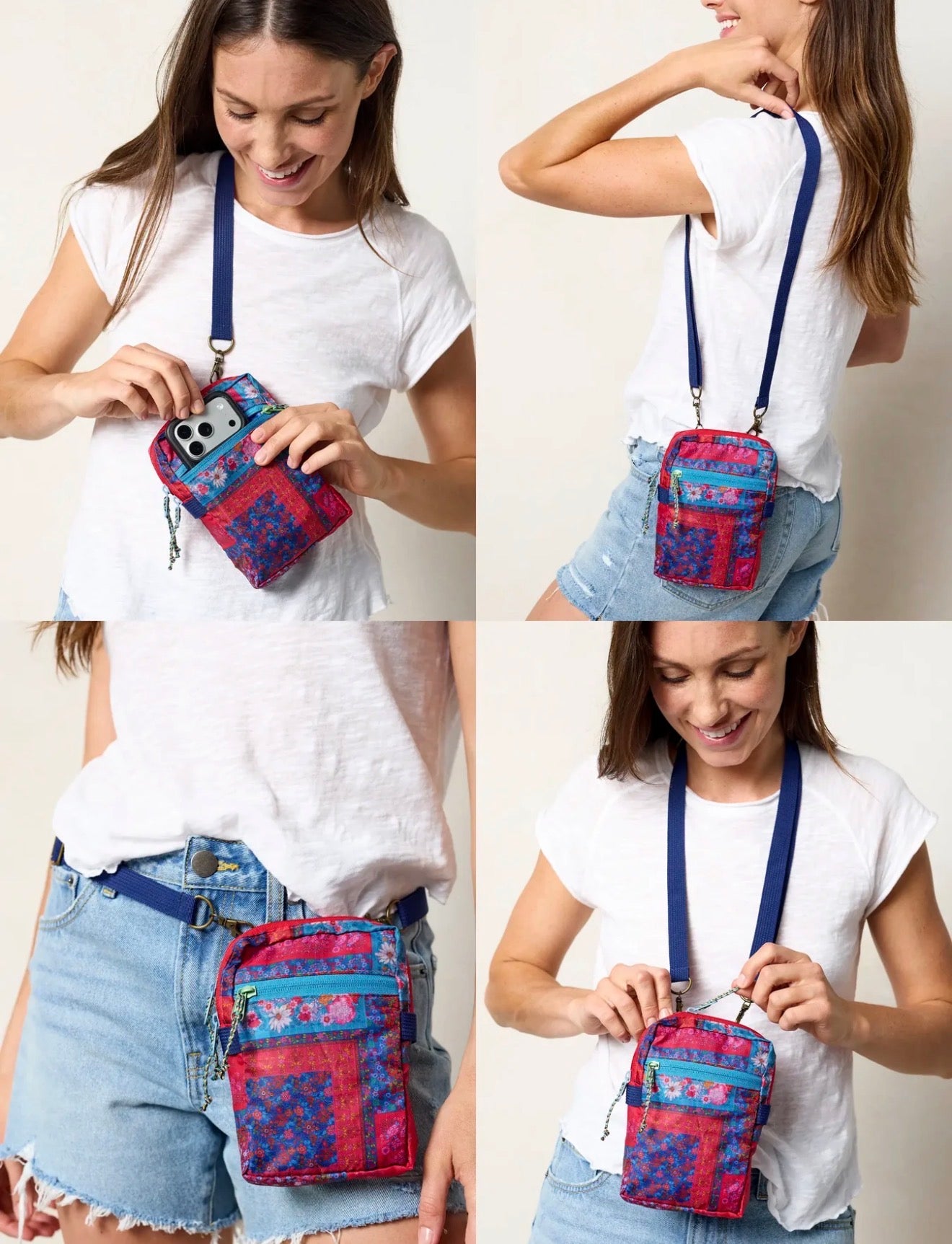 8 in 1 pocket crossbody