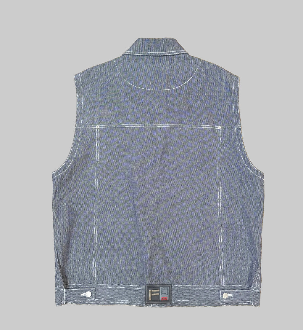 Vintage Function N Future Denim Y2K Vest