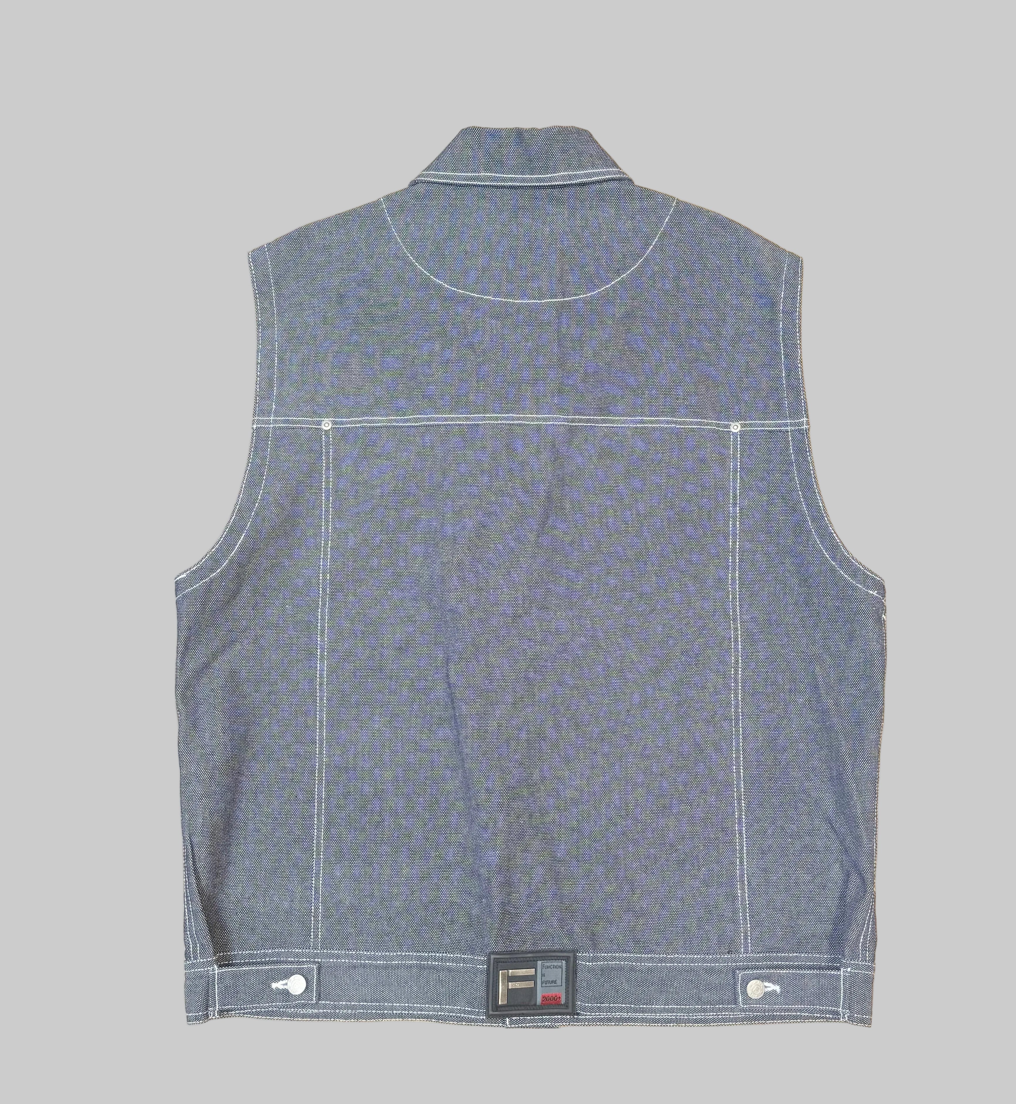 Vintage Function N Future Denim Y2K Vest