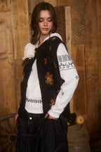 Floral Button Down Knit Cardigan