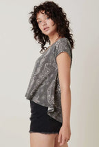 Bandana Print Tee