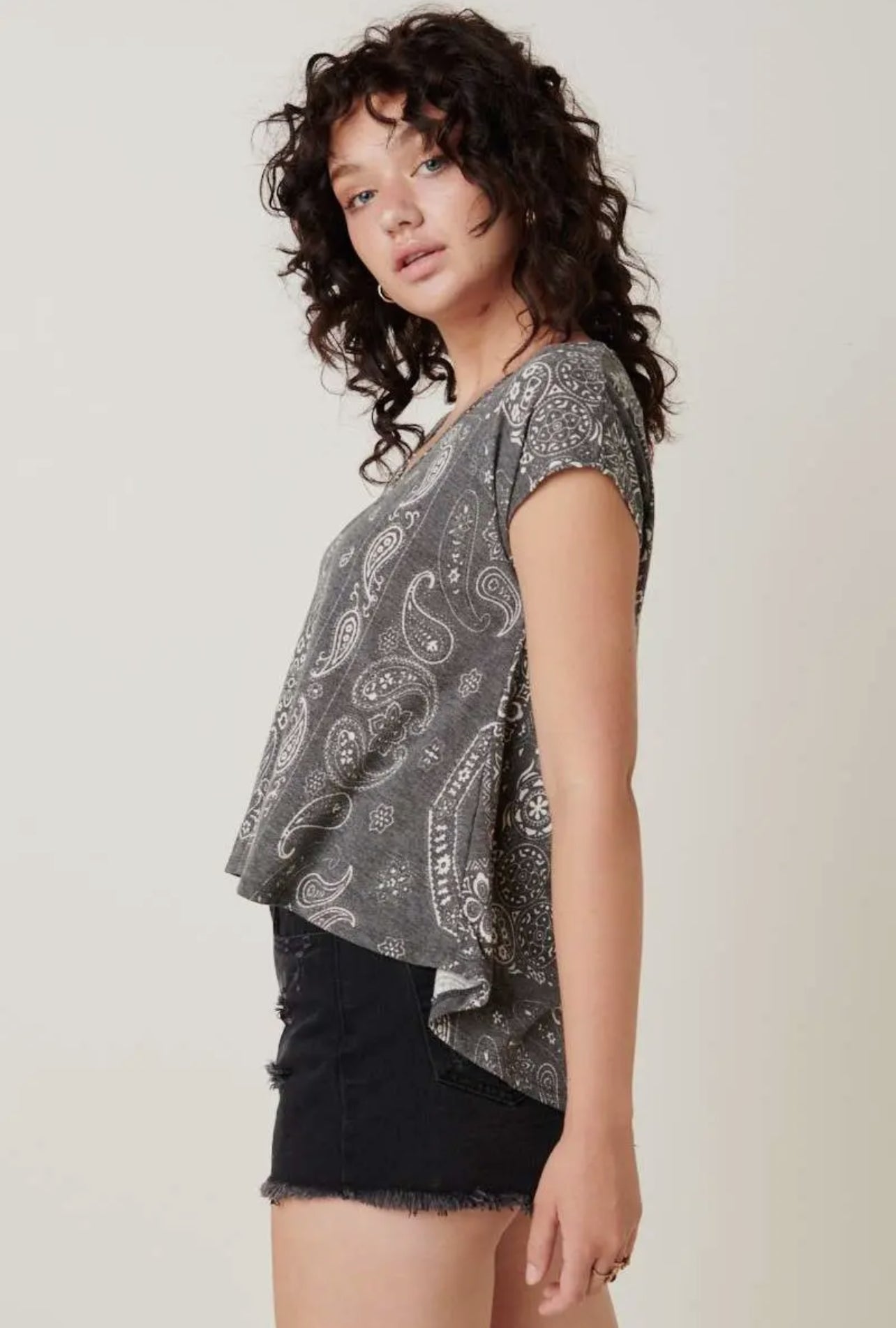 Bandana Print Tee