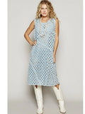 Twill Denim Dress