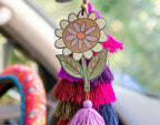 Flower car freshener
