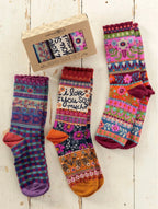 Natural life boho sock set