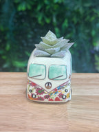Faux Succulent Van