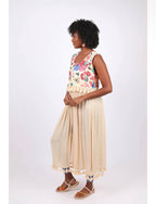 Spring Meadow Tassel vest