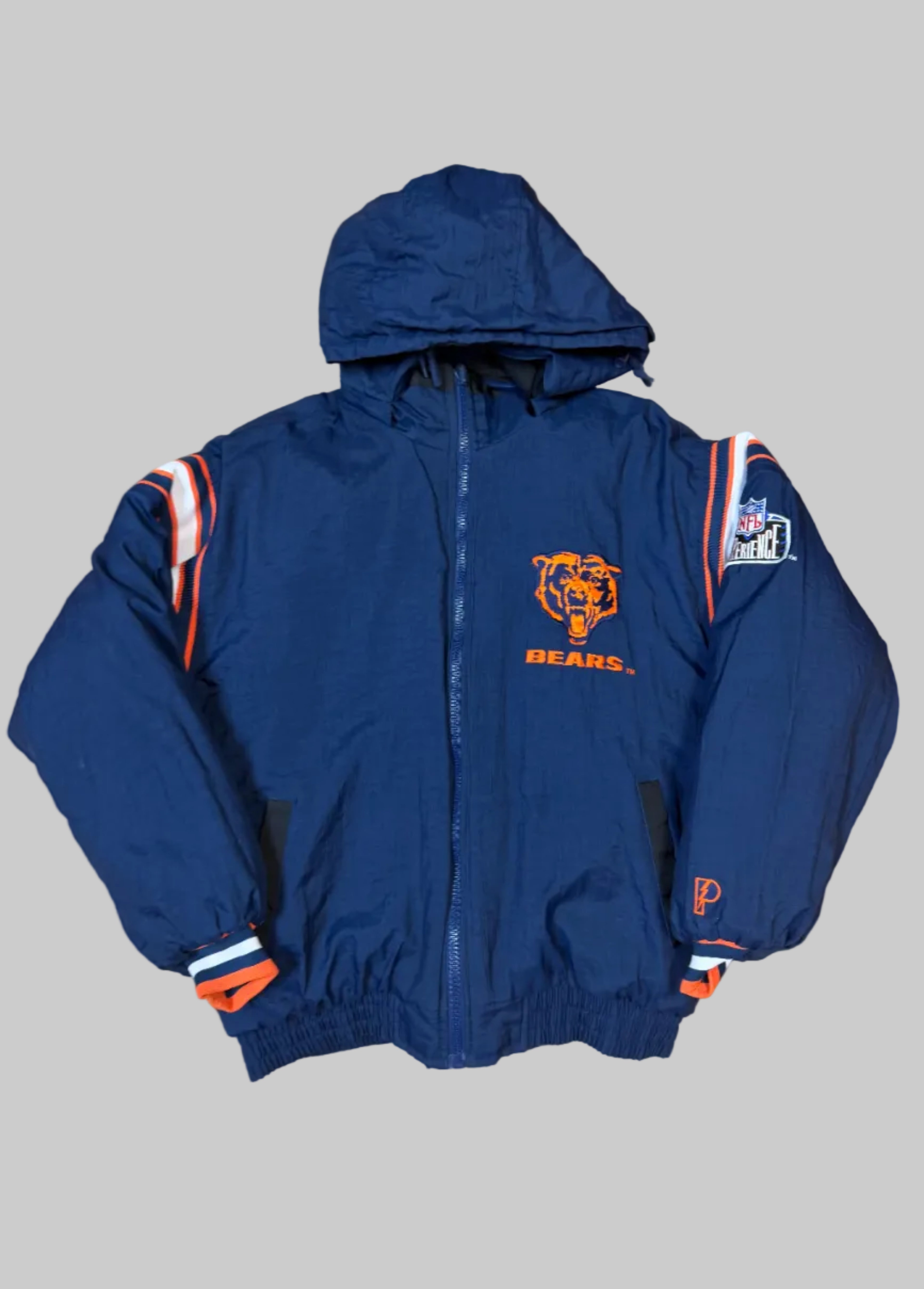 Vintage Pro Player Chicago Bears Reversible Puffer Jacket XL