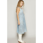 Twill Denim Dress