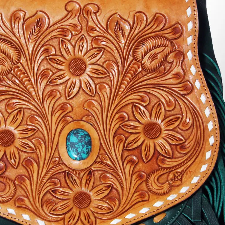 Crossbody Genuine Western Leather