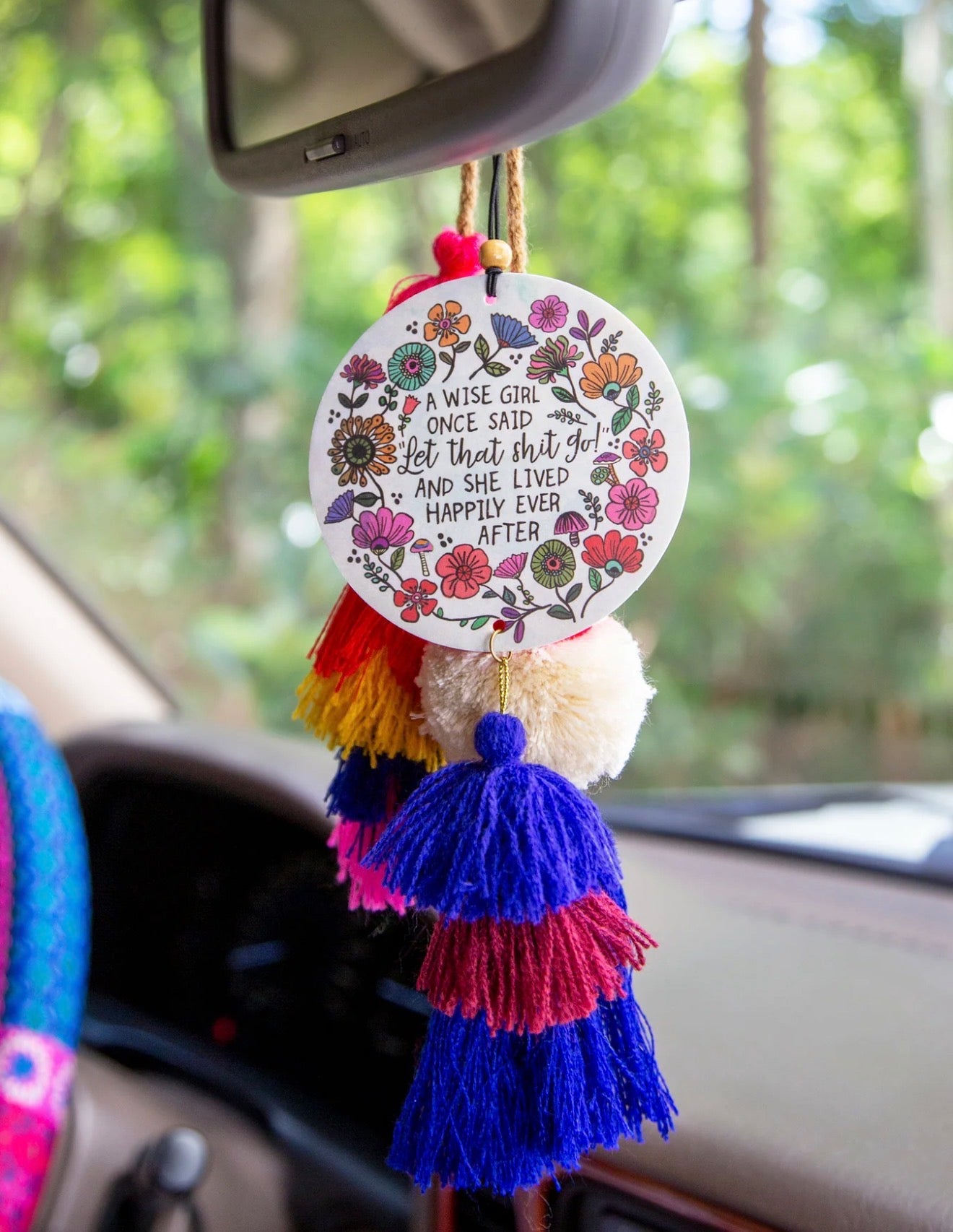Wise girl air freshener