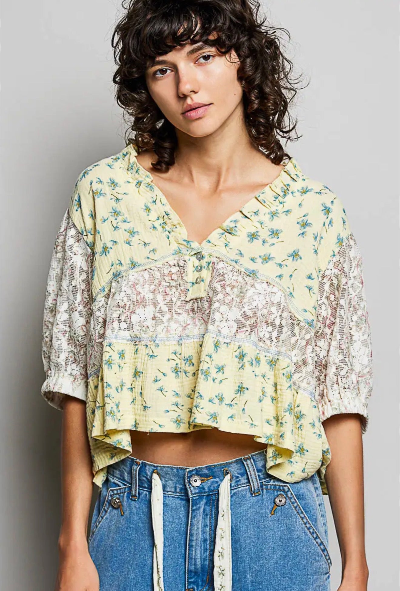 Daisy Dream Peasant Top