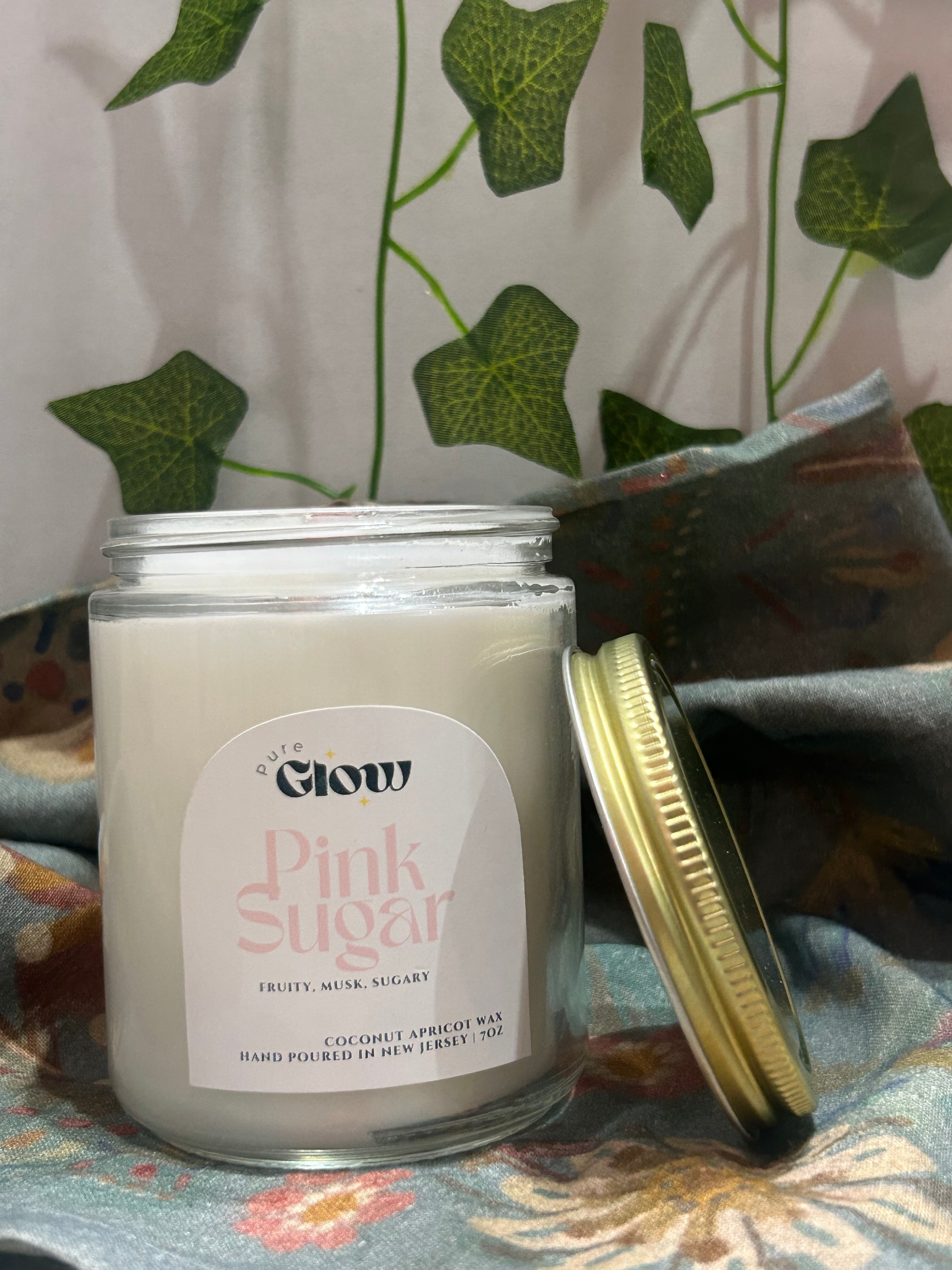 Pink Sugar Candle