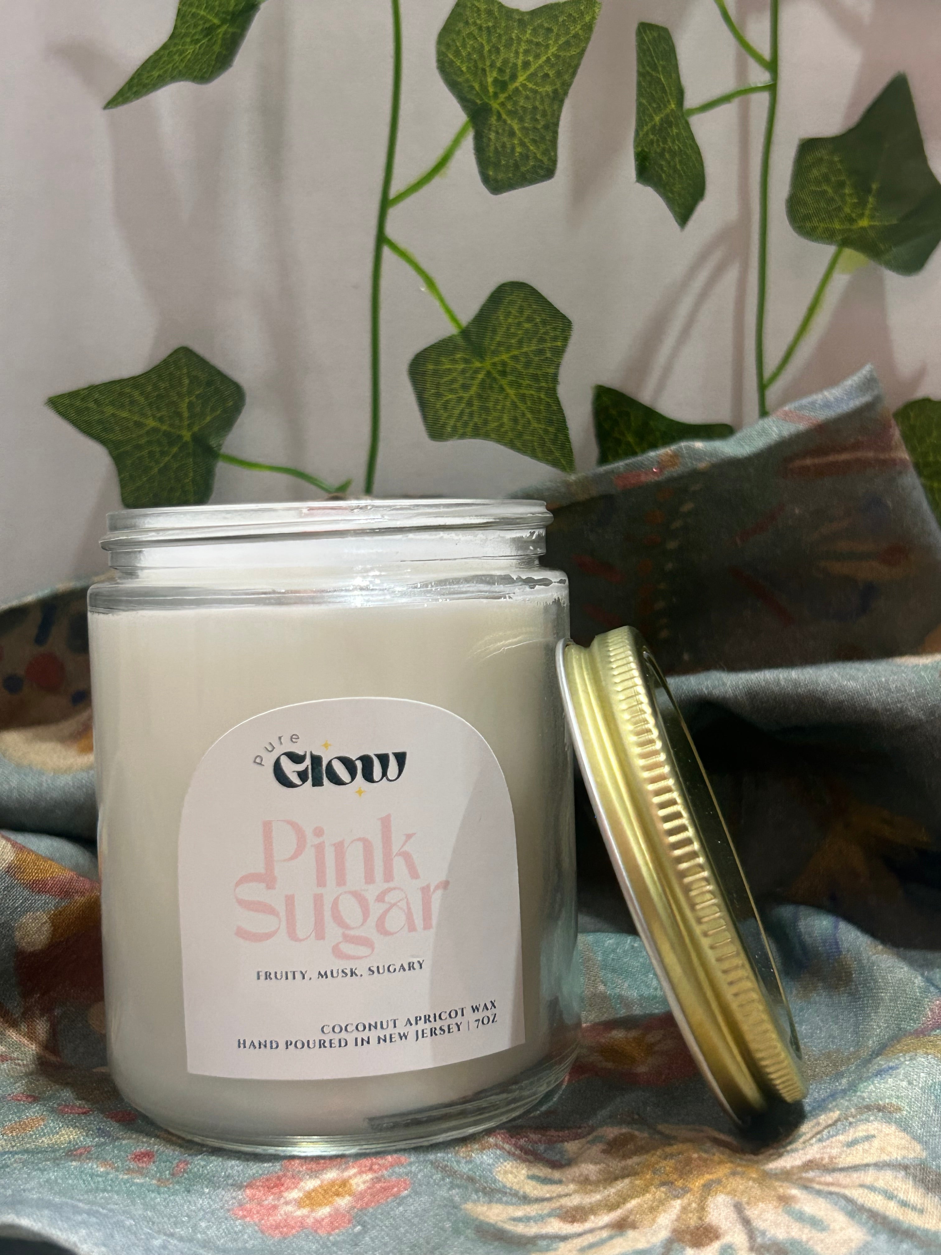 Pink Sugar Candle