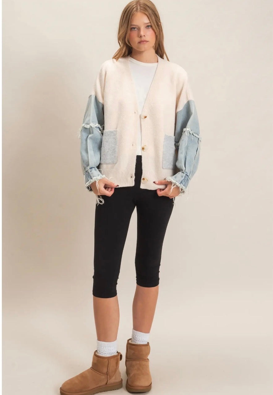 Willows Cardigan in cream