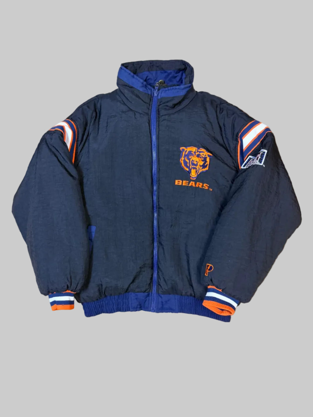 Vintage Pro Player Chicago Bears Reversible Puffer Jacket XL