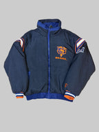 Vintage Pro Player Chicago Bears Reversible Puffer Jacket XL