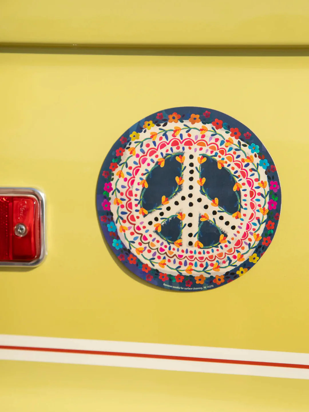 Peace Sign Car Magnet