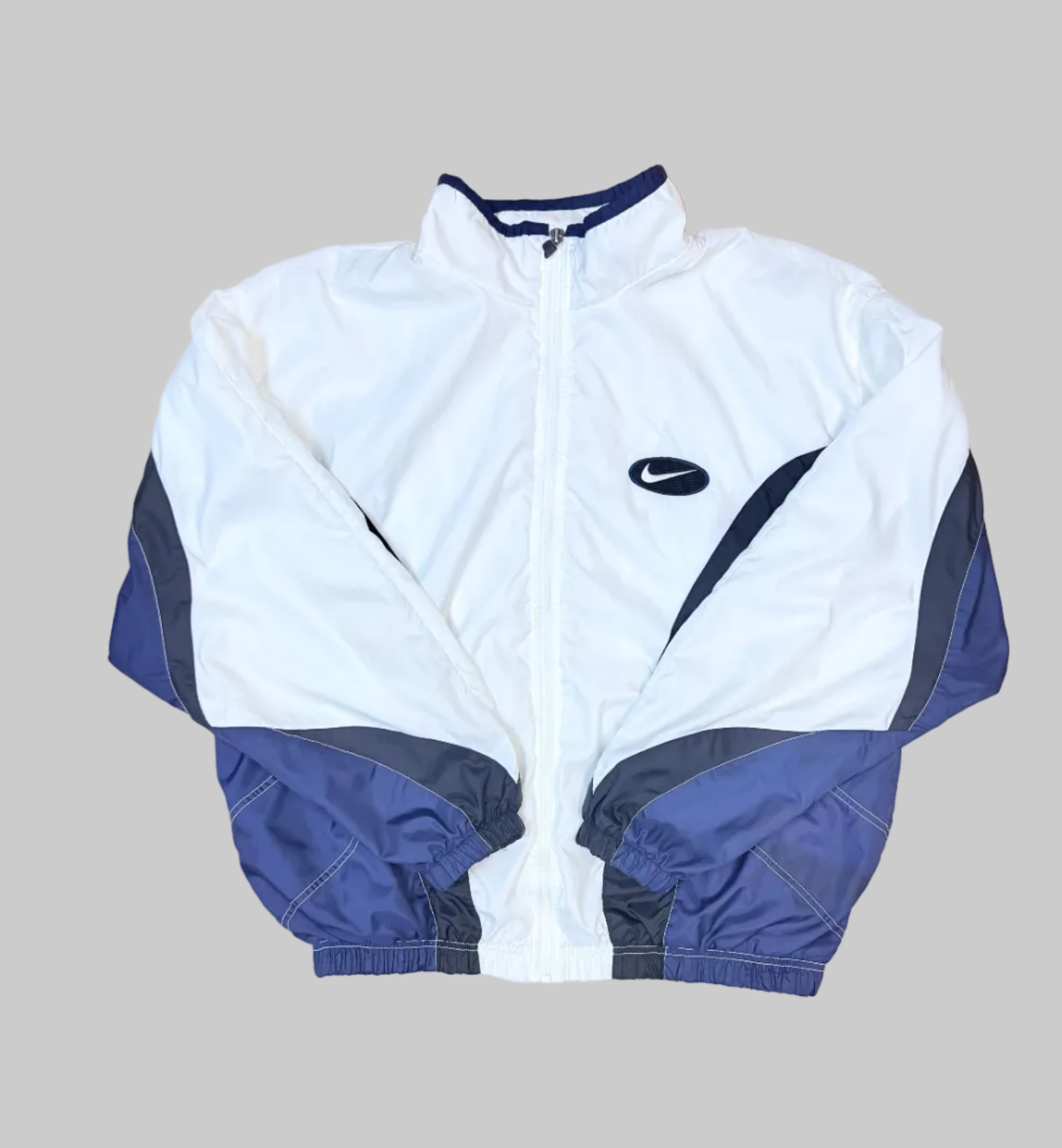 Rare Vintage Nike Center Swoosh Windbreaker Jacket XL