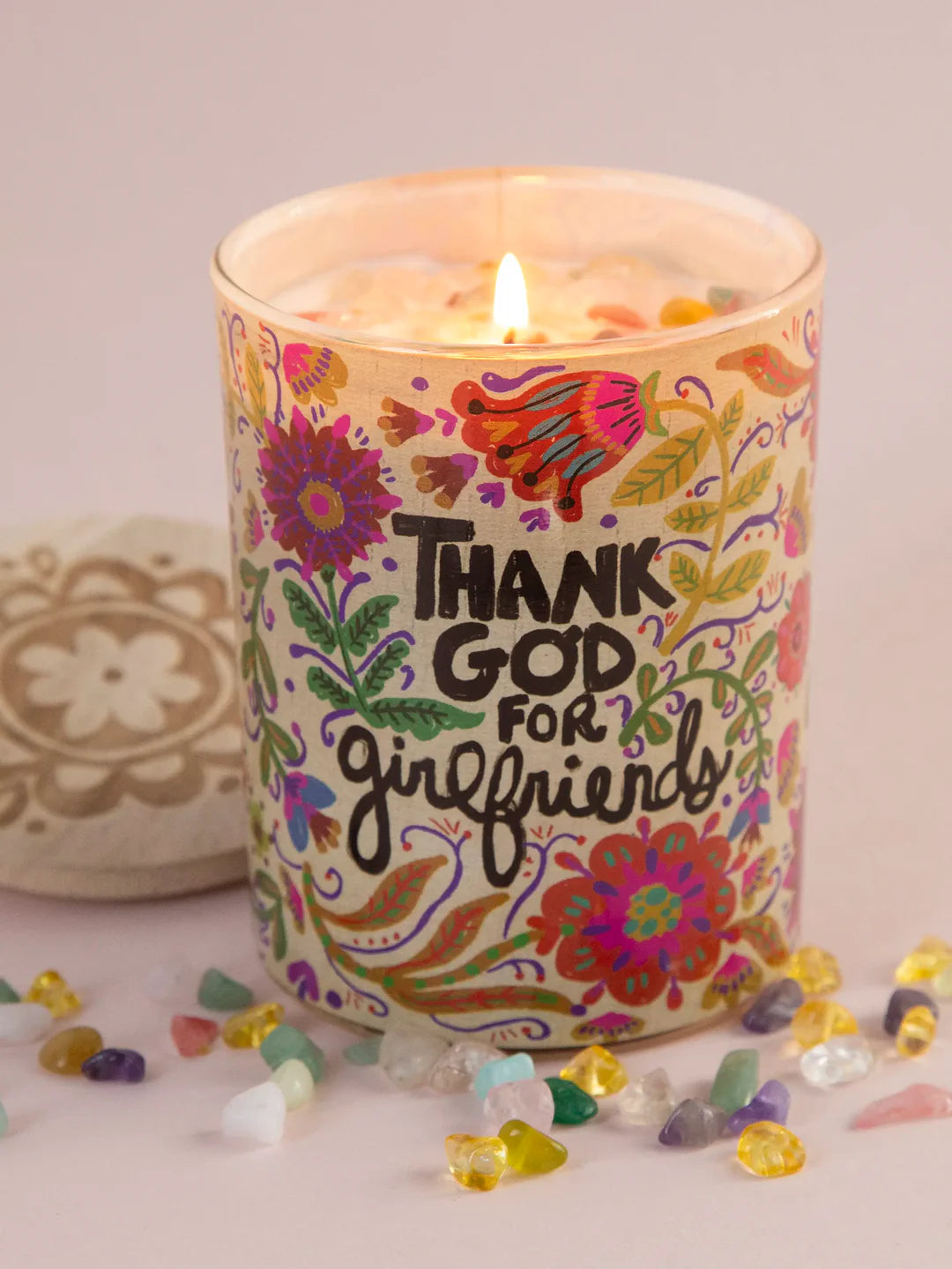 Thank God For girlfriends Candle