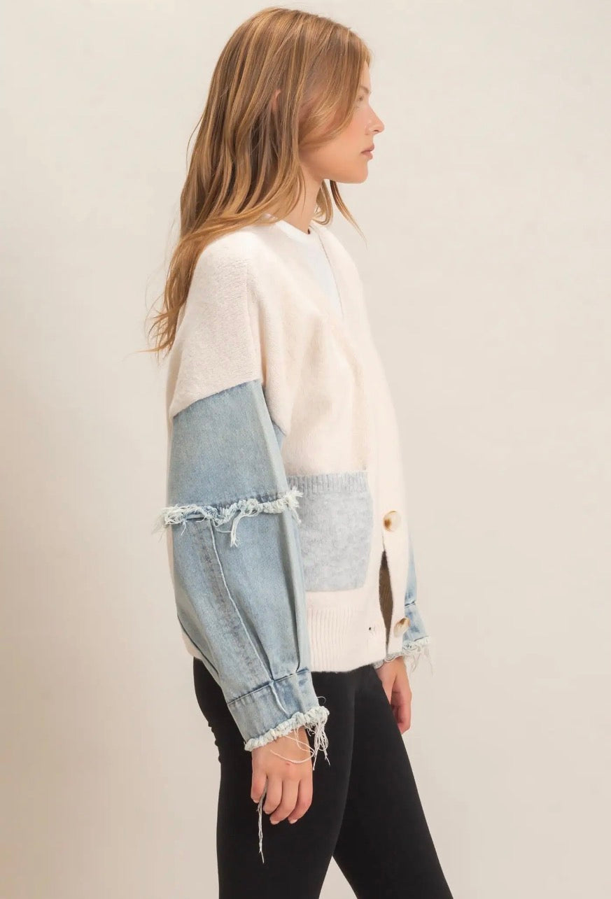 Willows Cardigan in cream