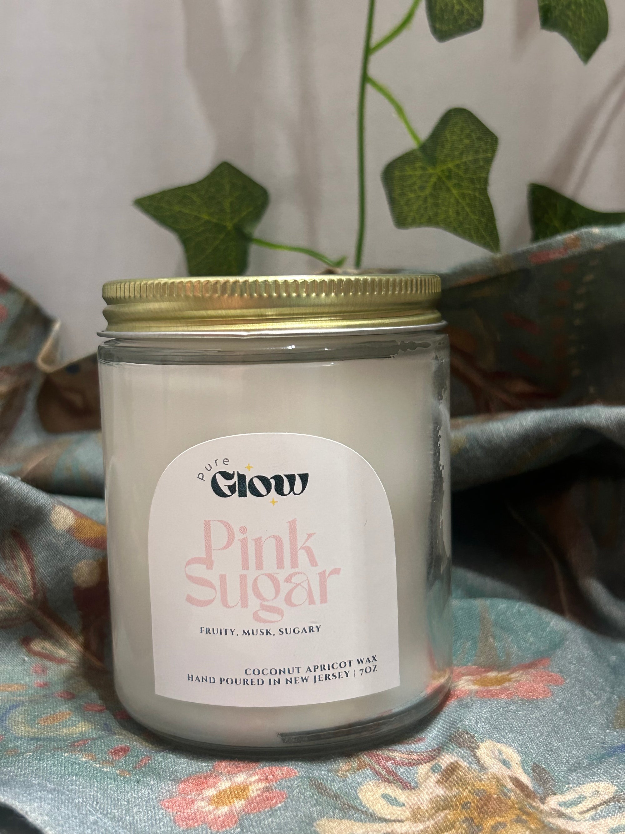 Pink Sugar Candle