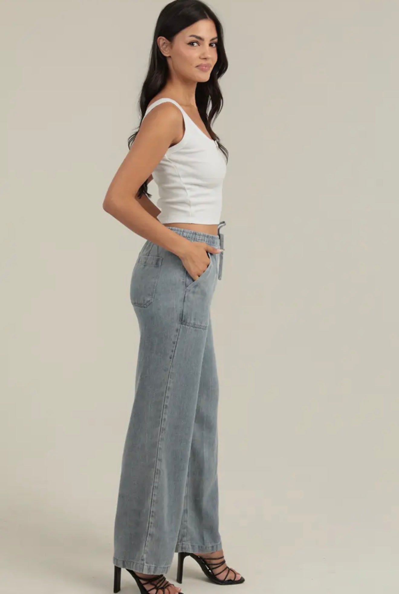 Comfy Denim Pants