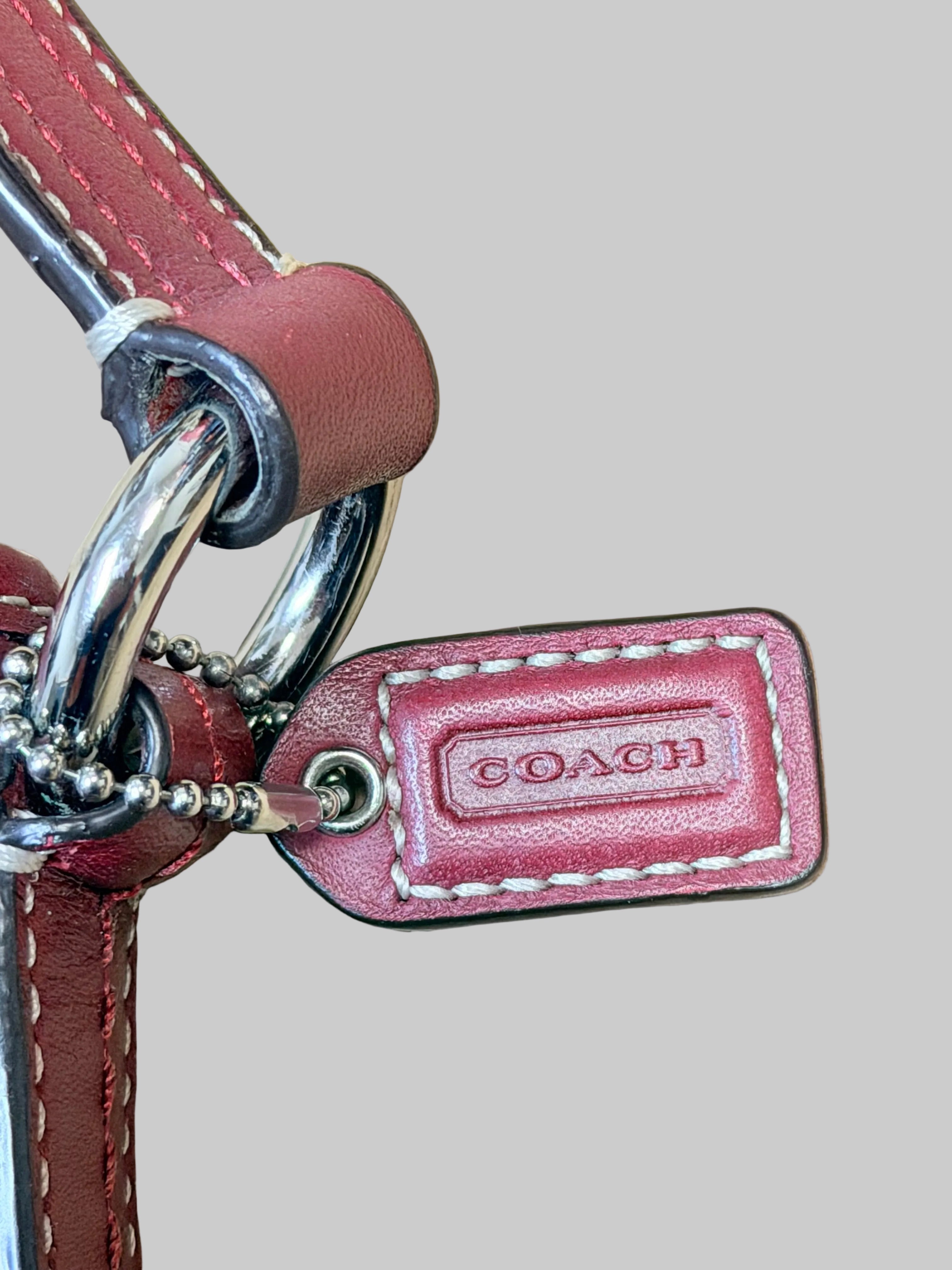 Coach Soho Red Crossbody Bag