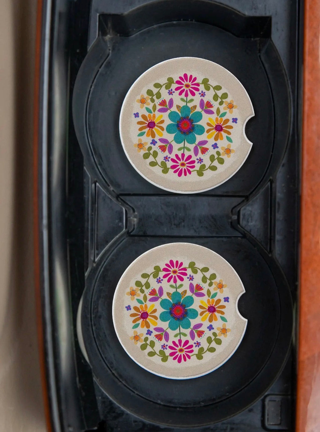 Car coaster set of 2