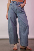 Wide Leg Comfy Denim
