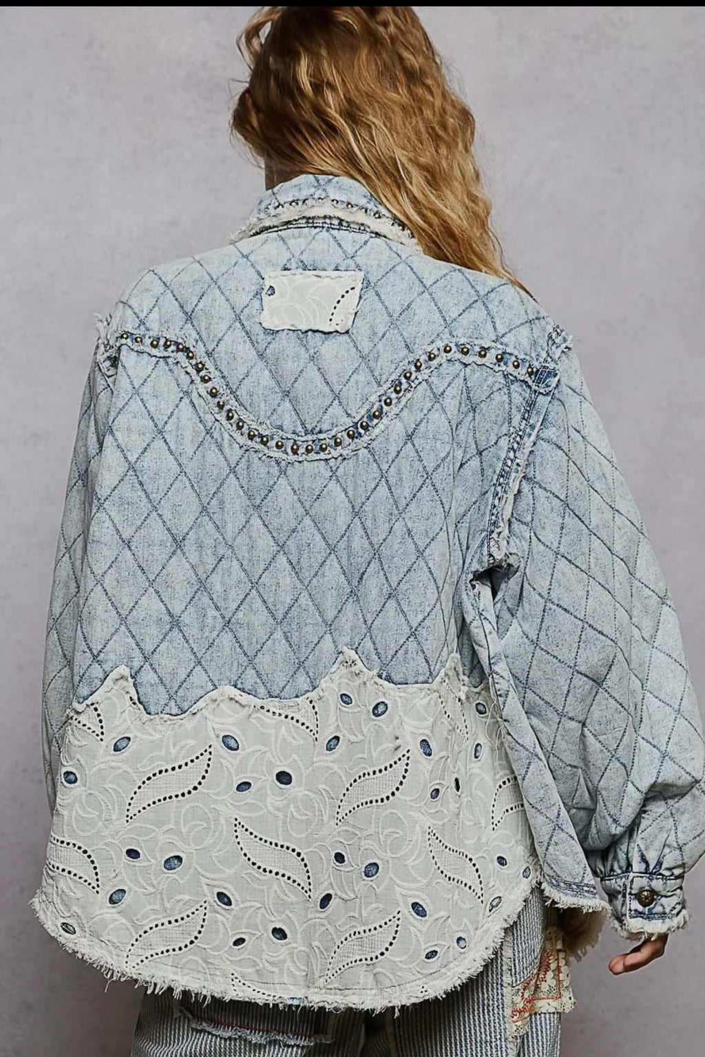 Studded Denim Jacket