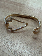 Hammered Arrow Clasp