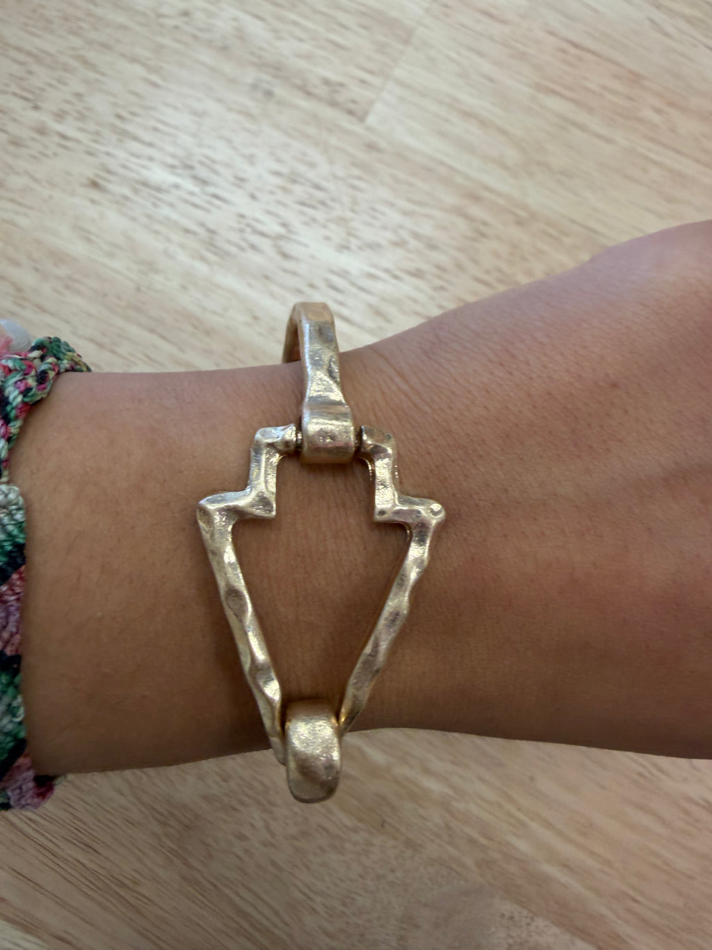 Hammered Arrow Clasp