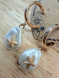 Starfish earrings