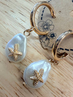 Starfish earrings