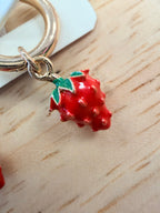 Strawberry earrings