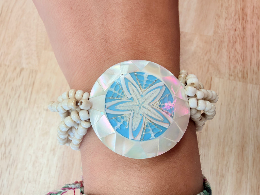 Real starfish bracelet