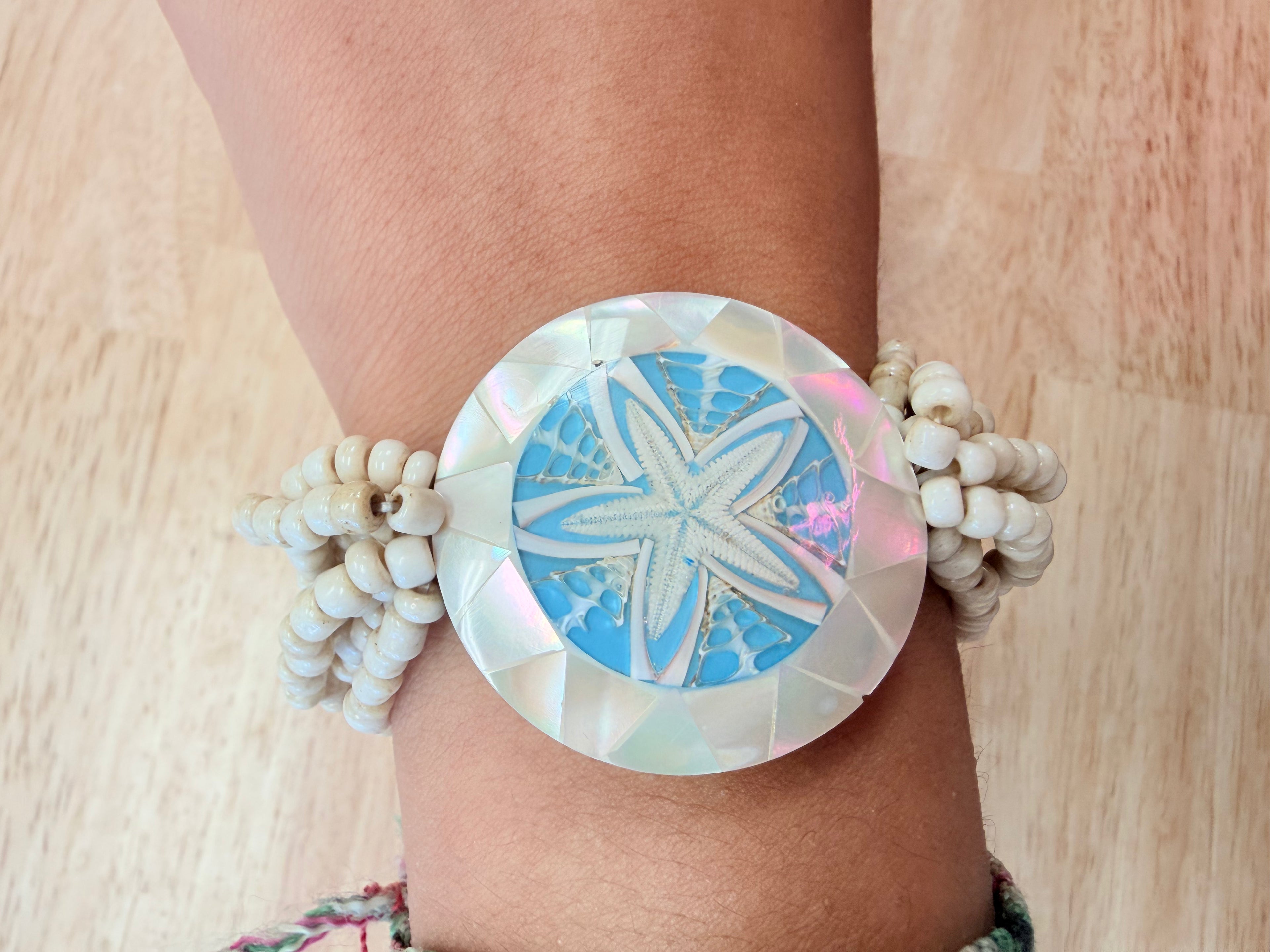 Real starfish bracelet
